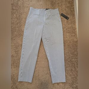 Massini blue stripe slacks 1X